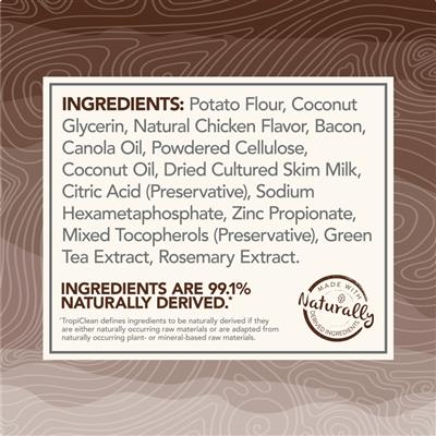 Tropiclean Enticers Teeth Cleaning Sticks For Dogs Hickory Smoked Bacon; 1Ea-12 Ct