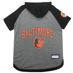 Baltimore Orioles Hoody Dog Tee - by Pets First