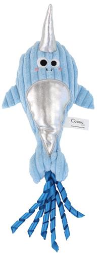 Mad Cat® Narwhal 11" Kicker With /Catnip & Silvervine Cat Toy