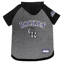 Colorado Rockies Hoodie Tee Shirt - by Pets First