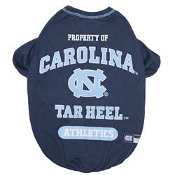 U of North Carolina Dog Tee Shirt - Pets First