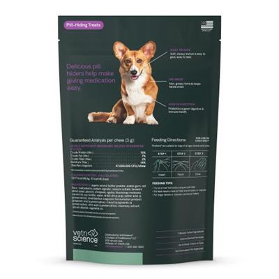 Pinchers Pill Hiders Peanut Butter Flavor for Dogs 45 Count