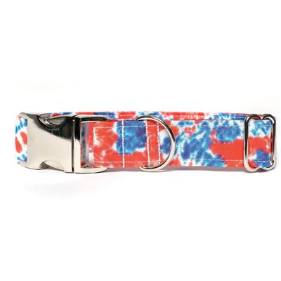 RWB TIE DYE - DOG COLLAR