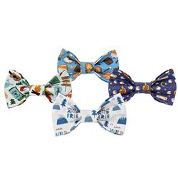 Camping | Camping Bow Tie | Summer Bow Tie | 4 DIFFERENT PATTERNS TO CHOOSE