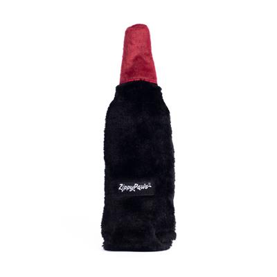 Zippypaws Happy Hour Crusherz Dog Toy Red Wine 1Ea-Md