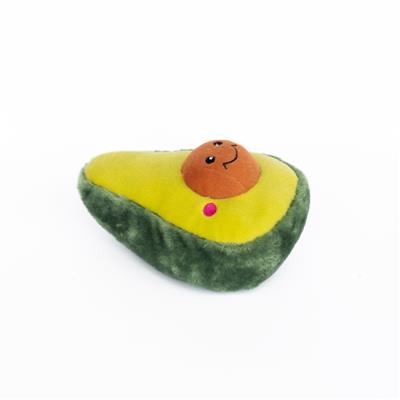 Zippypaws Nomnomz Dog Toy Avocado 1Ea-Md