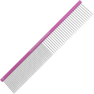 8.5" 50/50 Pink Grayhound Comb by Petstore.Direct