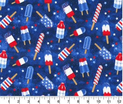 Patriotic | Memorial Day Bandana | USA | Patriotic bandana | Popsicles | 4th of July