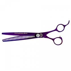 7.5″ 24T Purple Straight Chunker Shears by PetStore.Direct