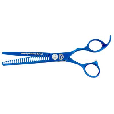7.5″ 24T Blue Straight Chunker Shears by PetStore.Direct