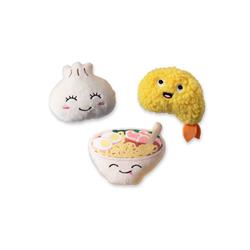 Soy Into You Small Plush Dog Toys Set of 3