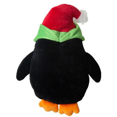 Merry Penguin with Christmas Lights Dog Toy by SnugArooz