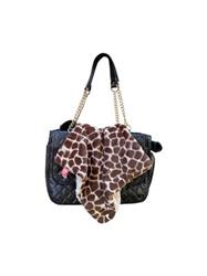 Carrier Square Blanket, Tan Giraffe