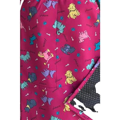 Pink Dogs Grooming Apron by Ladybird Line