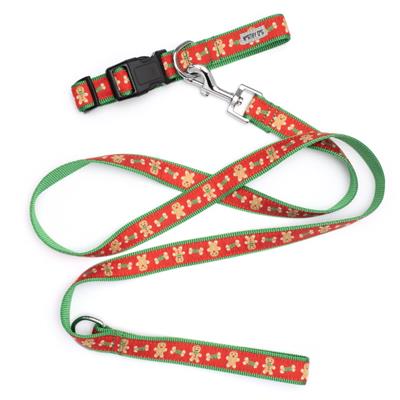 Gingerbread Bones Collar & Lead Collection
