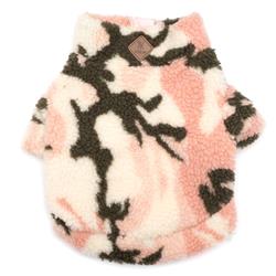 Pink Camo Quarter Zip Pullover