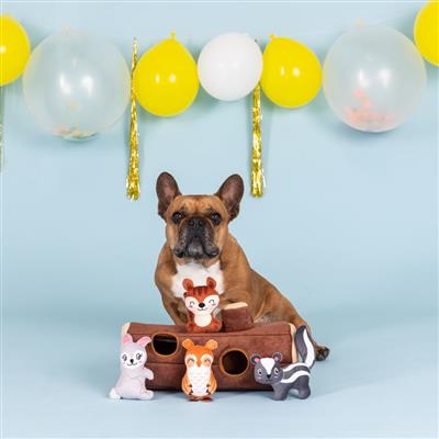 Branch Out Hide & Seek Plush Dog Toys