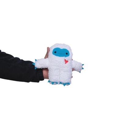 Interactive Squeaky Dual Yettie Snowman Plush Dog Toy Set