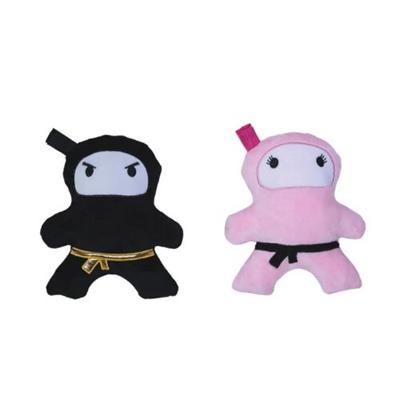 Ninja Love Crinkle and Squeaky Plush Dog Chew Toy Gift Set