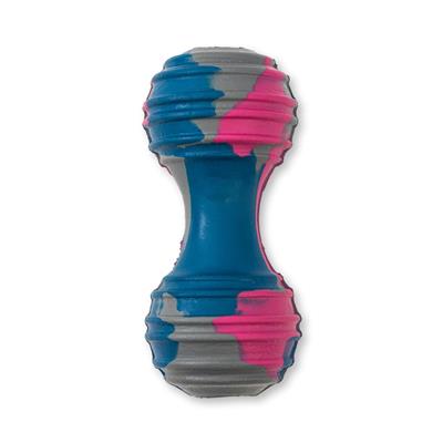 Eco-Friendly & Sustainable Natural Rubber Dumbbell Dog Toy