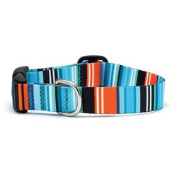 Serape Stripe Printed Sport Dog Collars & Leads
