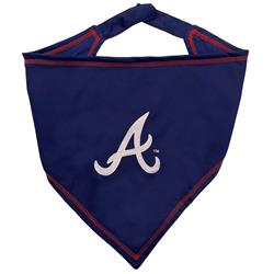 Atlanta Braves Tie Around Bandana