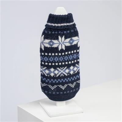 Winter Night Alpaca Dog Sweater