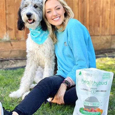 Healthybud's Freeze-Dried Beef Meal Bites for Dogs 14oz