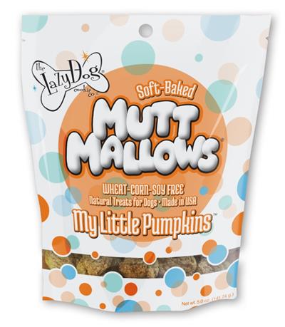 Mutt Mallows My Little Pumpkins 5 oz by Lazy Dog