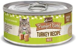 Merrick Cat Purrfect Bistro Turkey Pate 3oz. (Case of 24)