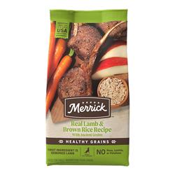 Merrick Classic Real Lamb And Green Peas Recipe With Ancient Grains 4 Lbs