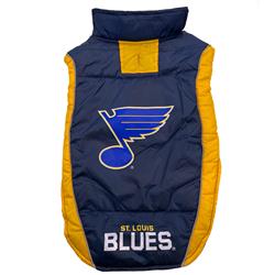 ST LOUIS BLUES PUFFER VEST