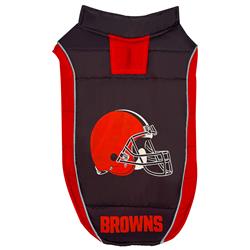 CLEVELAND BROWNS PUFFER VEST