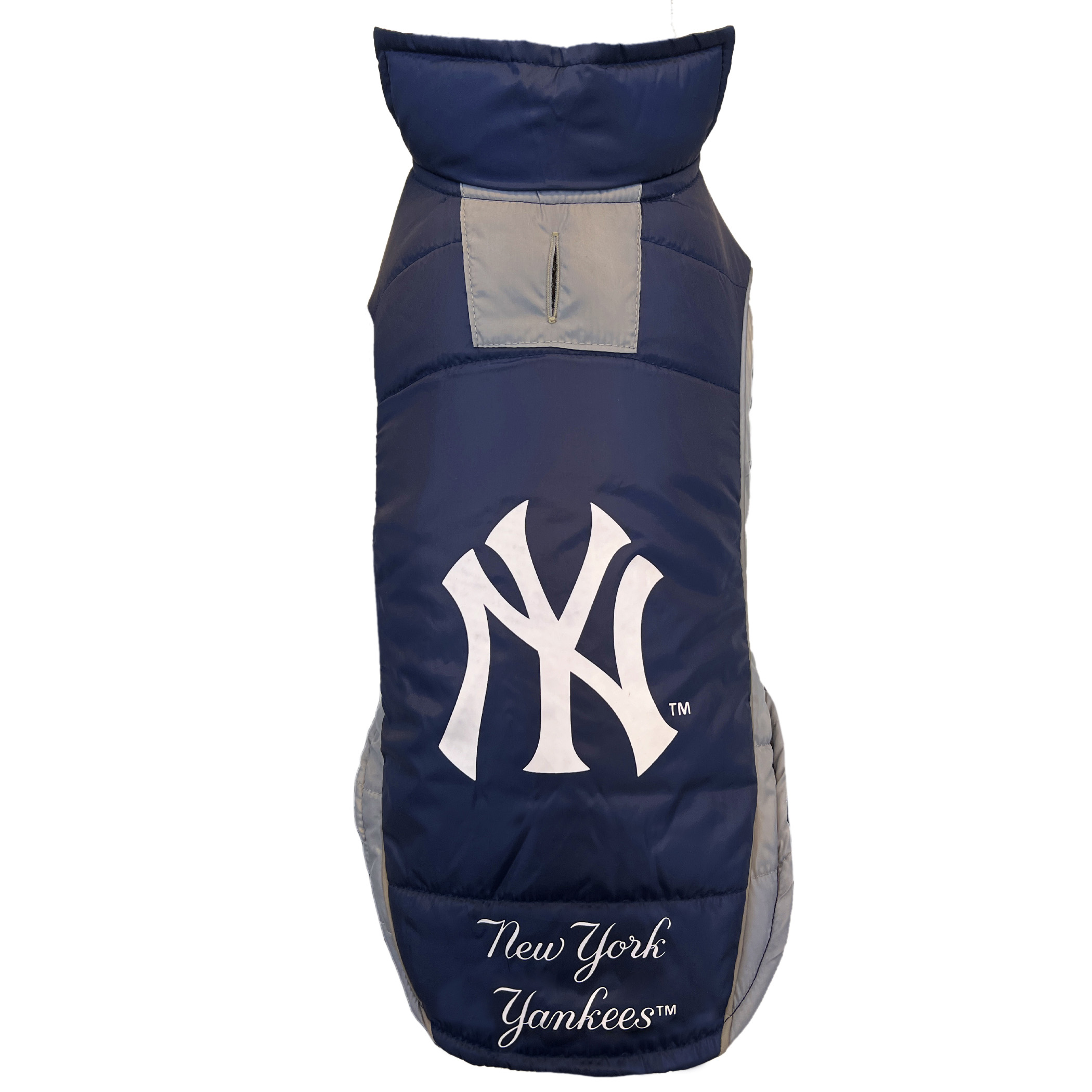 New York Yankees Crop Puffer Vest main image 0