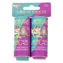 Messy Mutts Dog/Cat Lint Rollers Replacement 2pk Travel Size