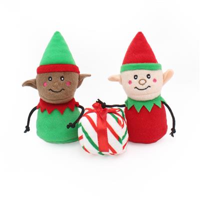 Holiday Burrow™ - Santa's Workshop - Christmas Dog Toy