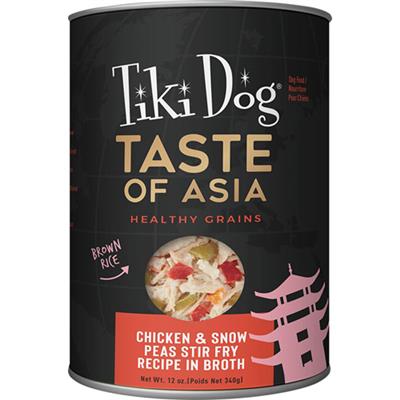 Tiki Pet Dog Taste Of The World Asian Chicken 12oz (Case of 8)
