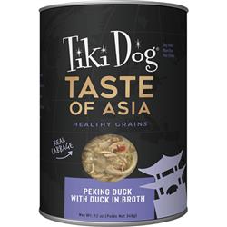 Tiki Pet Dog Taste Of The World Asian Duck 12oz (Case of 8)