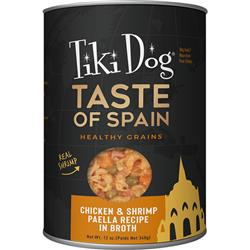 Tiki Pet Dog Taste Of The World Spanish Paella 12oz (Case of 8)