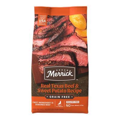 Merrick Dog Grain Free Beef & Sweet Potato