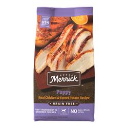 Merrick Dog Grain Free Puppy Chicken And Sweet Potato 4Lb