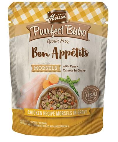 Perfect Bistro Cat Grain Free Morsels Chicken 3oz. (Case of 24)
