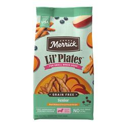 Merrick Lil Plates Grain Free Senior Real Chicken And Sweet Potato Recipe 4 Lbs