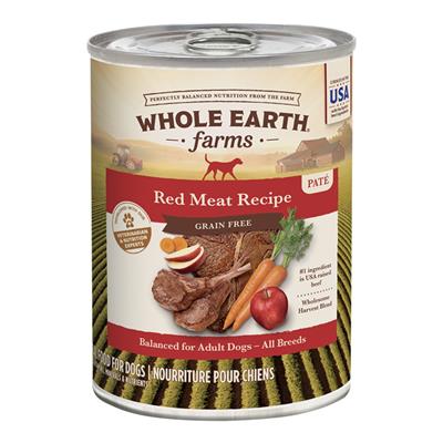 Earth Farms Dog Grain Free Red Meat 12.7oz. (Case of 12)