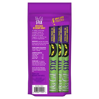 TIKI PETS CAT STIX MOUSSE DUCK 3oz 3 packs
