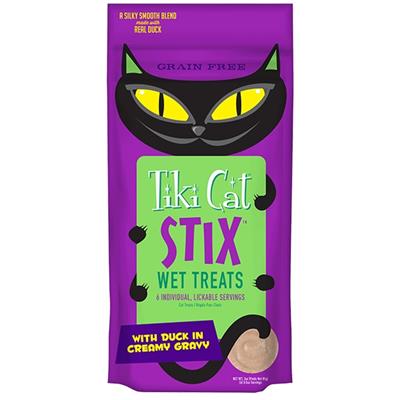 TIKI PETS CAT STIX MOUSSE DUCK 3oz 3 packs