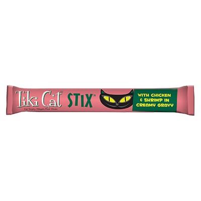 TIKI PETS CAT STIX MOUSSE CHICKEN & SHRIMP 3oz 3 packs
