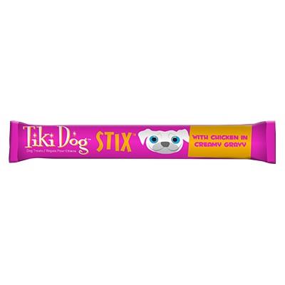 TIKI PETS DOG STIX MOUSSE CHICKEN 3oz 3 packs