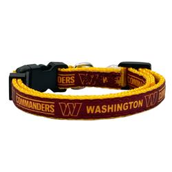 Washington Commanders Satin Ribbon Cat Collar