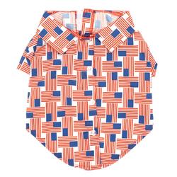 Patchwork Flag Shirt